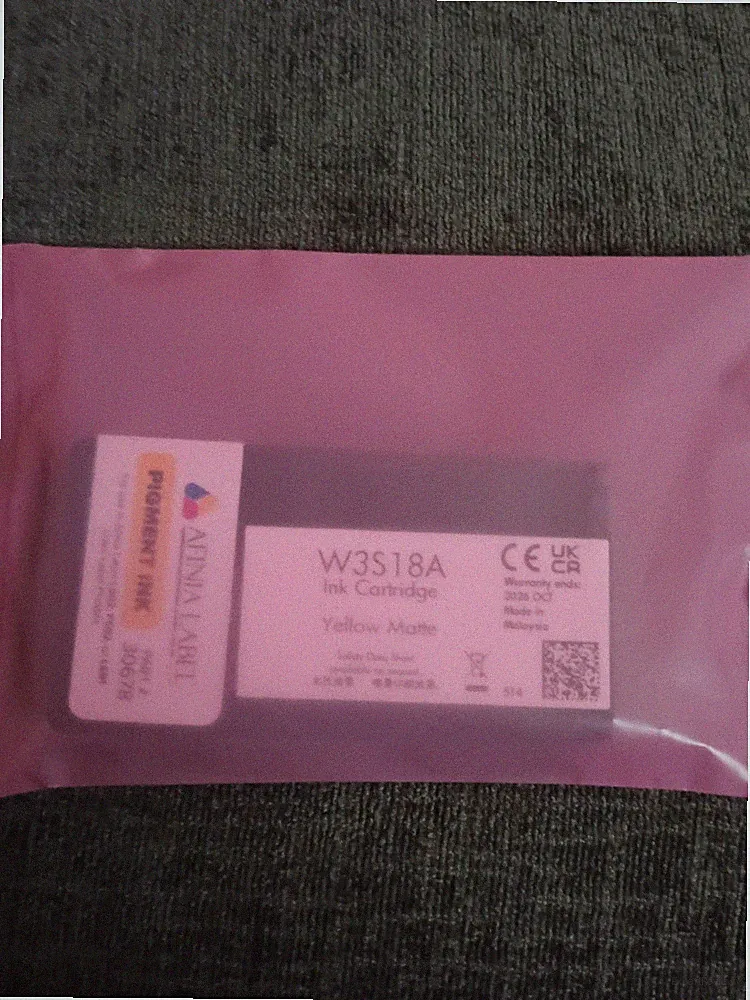 Afinia Pigment Yellow Ink W3S18A for L501/L502