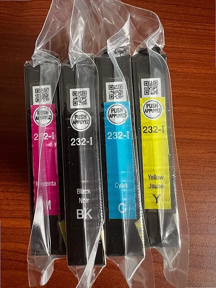 Epson 232i Ink Cartridge CMYK Set of 4 INITIAL NEW OEM Sealed 232i XP 4200 4205