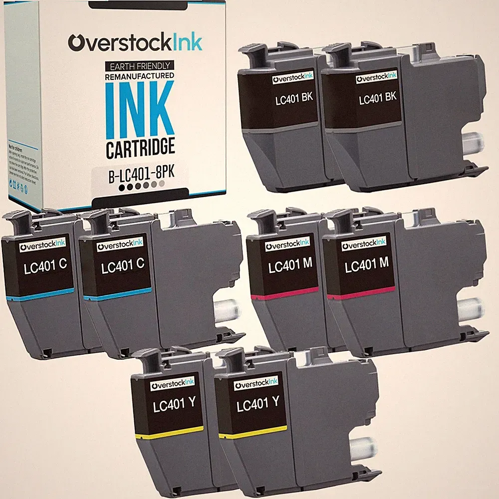 LC401 Ink Cartridges Lot fits Brother MFC-J1010DW MFC-J1012DW MFC-J1170DW